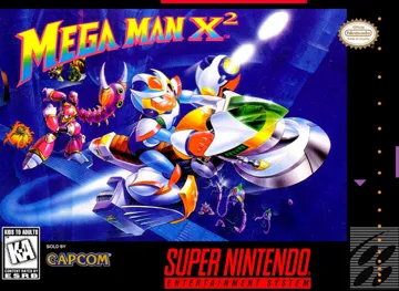 Mega Man X2 (USA) box cover front